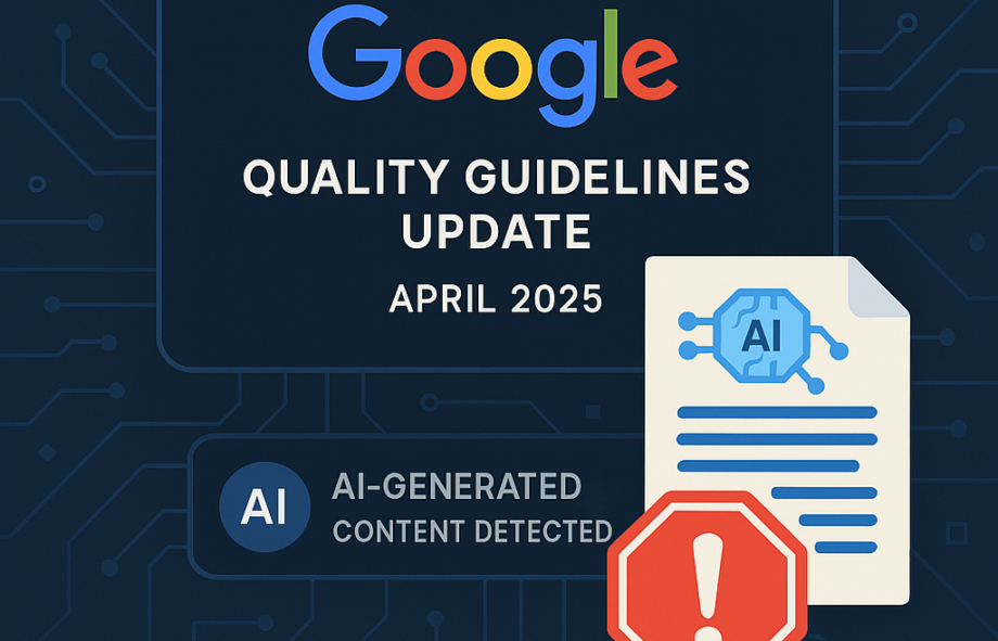 Aggiornamento Google Aprile 2025